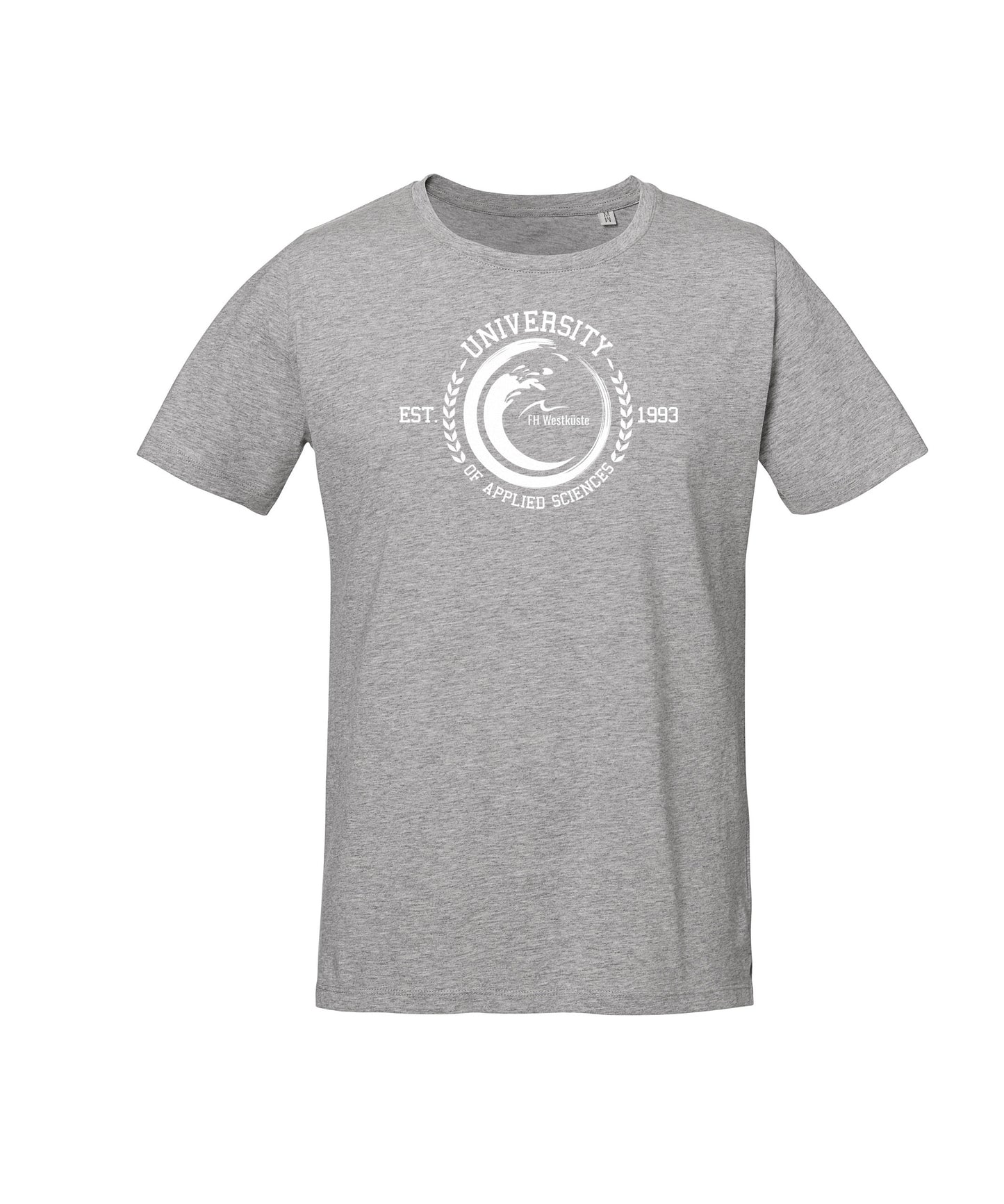 T-Shirt Organic Line FH Westküste Heide - Heather Grey