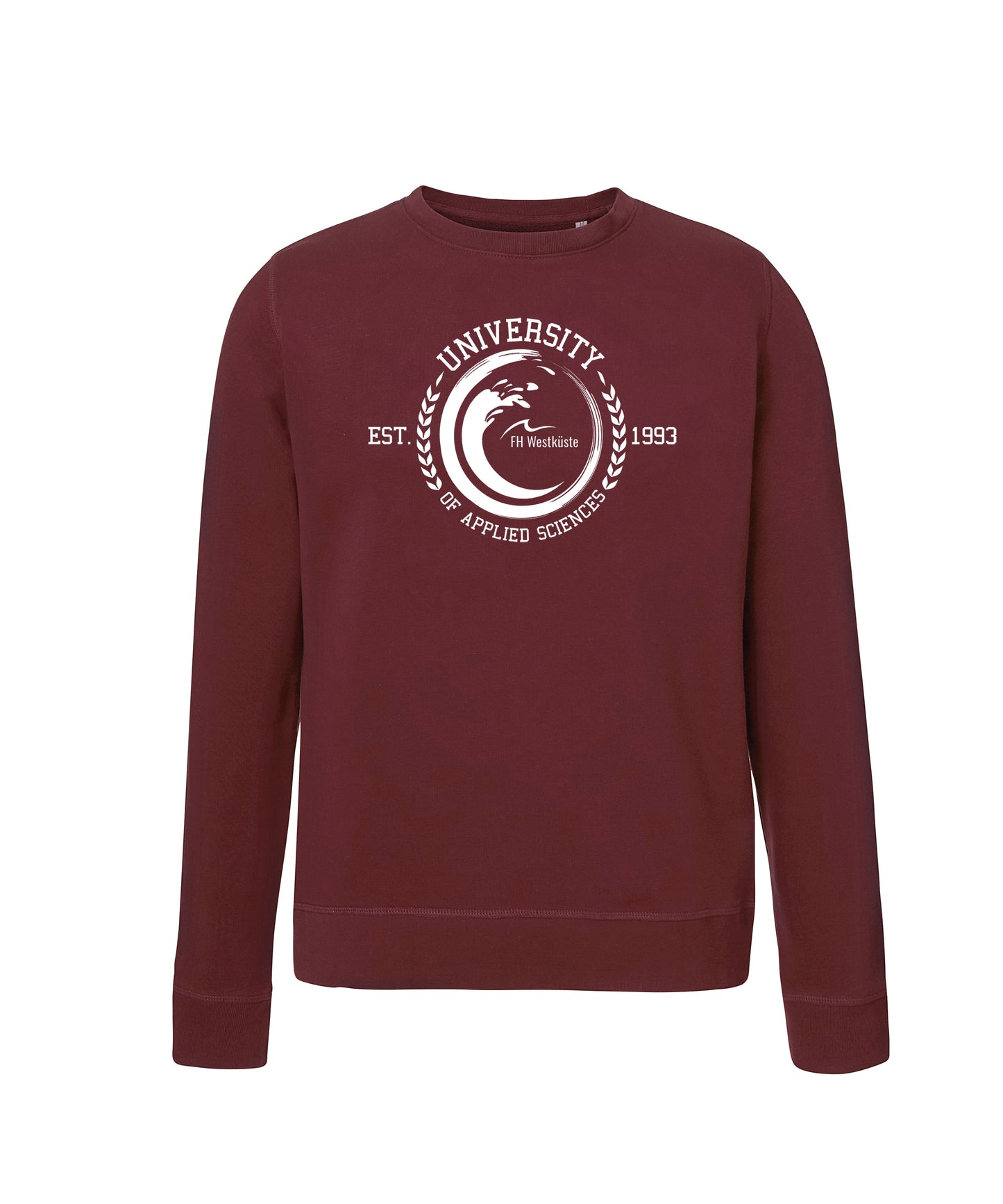 Sweatshirt Organic Line FH Westküste Heide - Burgund