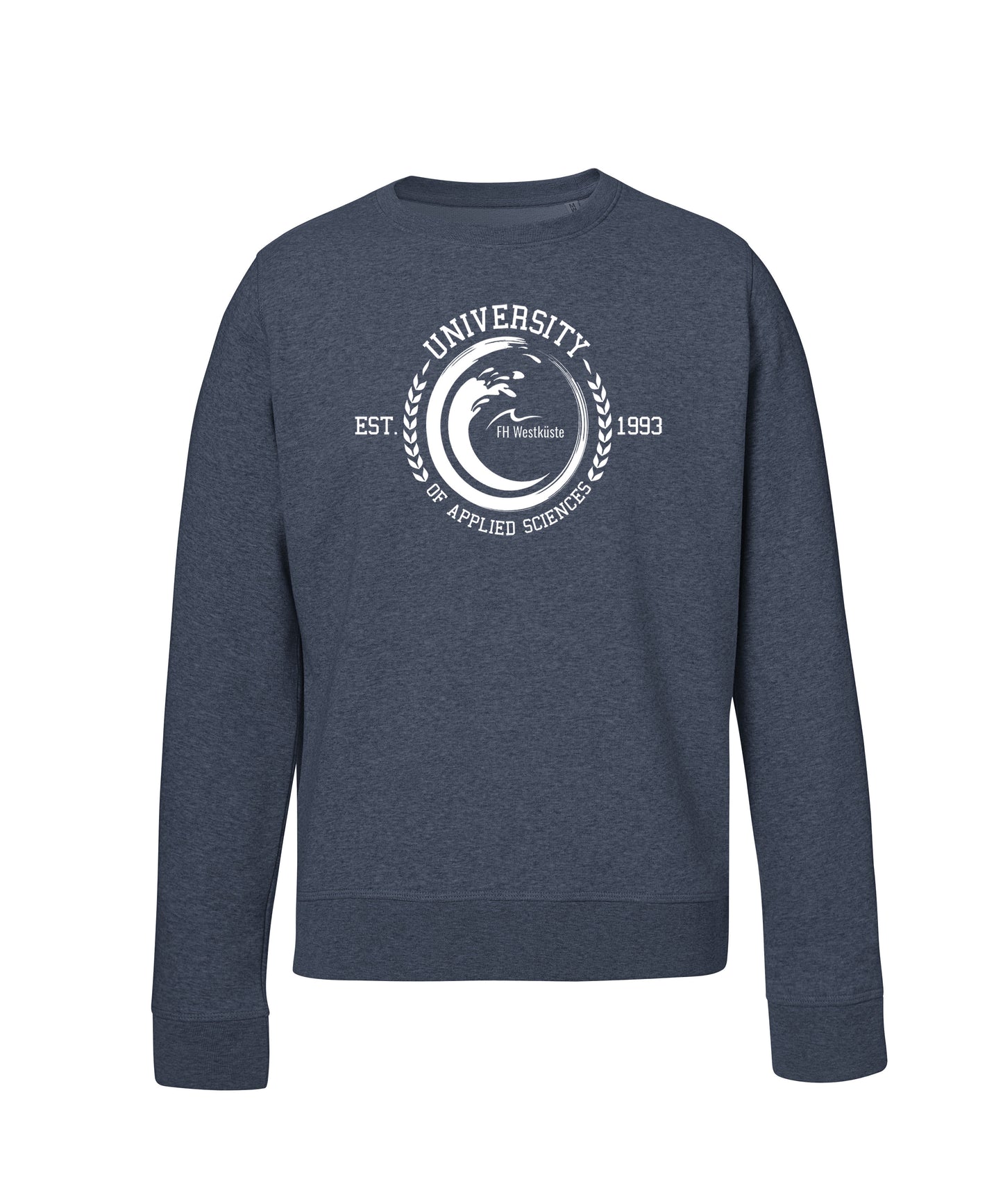 Sweatshirt Organic Line FH Westküste Heide - Dark Heather Blue