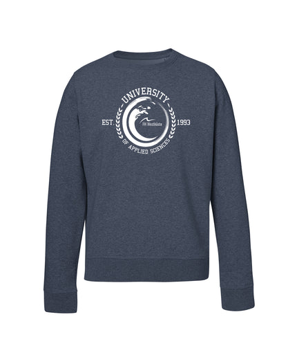 Sweatshirt Organic Line FH Westküste Heide - Dark Heather Blue