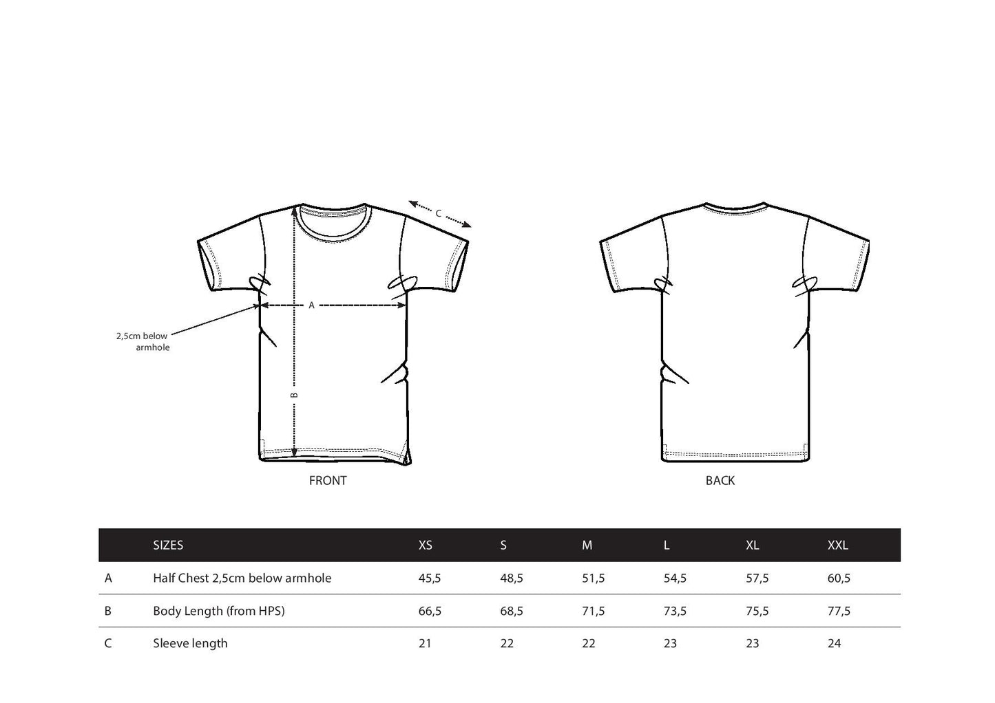 T-Shirt Organic Line FH Westküste Heide - Dark Heather Grey