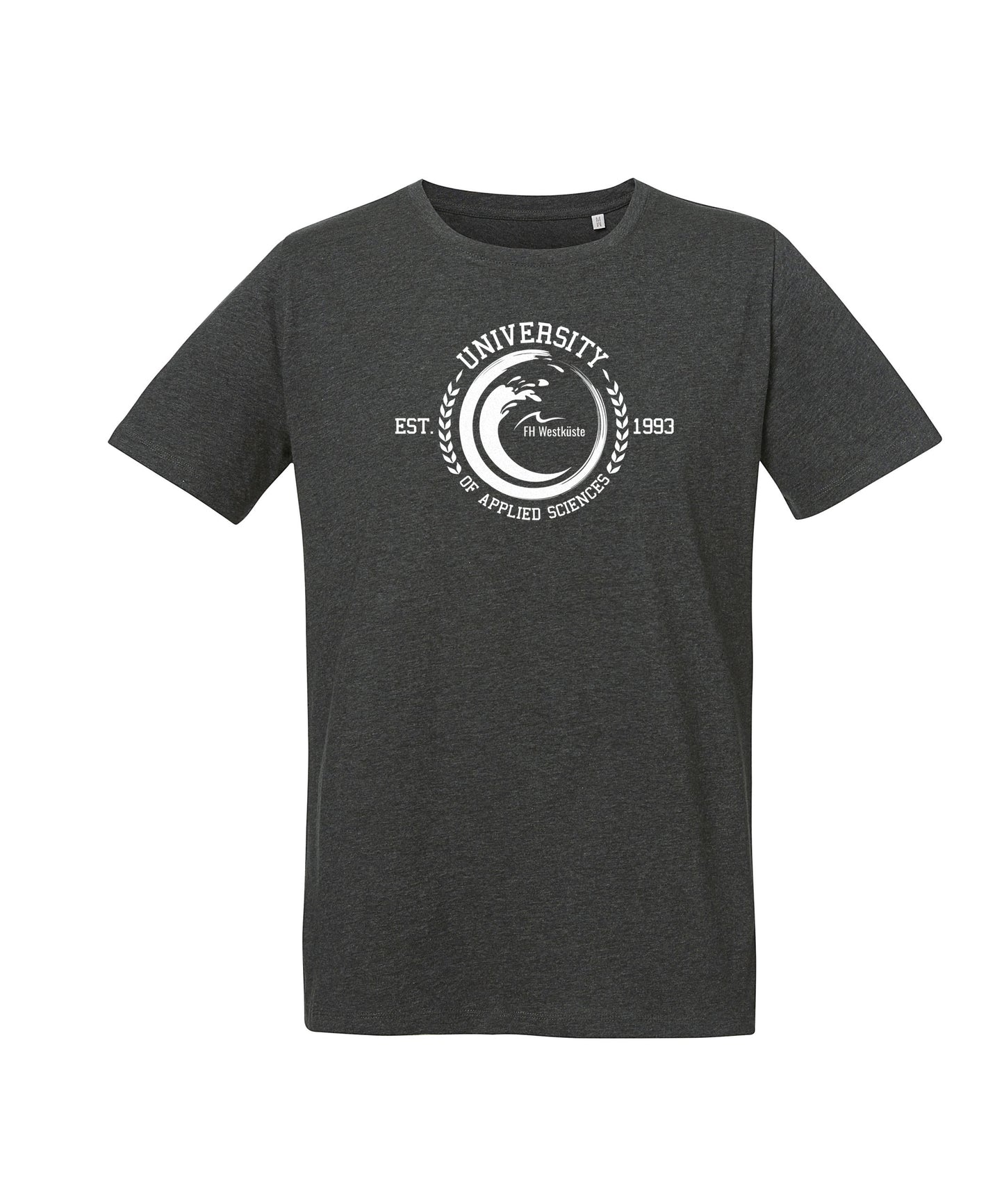 T-Shirt Organic Line FH Westküste Heide - Dark Heather Grey